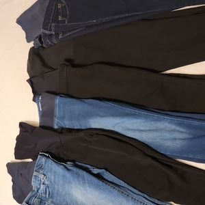 Bundle of 6 maternity pants
